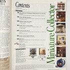 Miniature Collector Magazine October 2004 Dollhouse Nostalgia Scott Publications