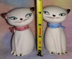 Vintage Holt-howard Cozy Kitten Cat Salt   Pepper Shakers 4 25    Pink Blue