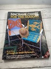 Macrame Lawn Chair Patterns Lot Of 7 Books Liz Miller Designs By Plaid Big Buck