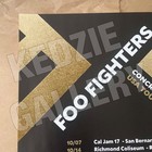 Foo Fighters 2017 Concrete And Gold Usa Tour Record Store Promo Poster - Nirvana