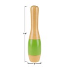 9 5 Inch Wooden Lawn Bowling Game Set With Nylon Storage Bag Kids Adults
