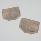 Capezio Footundeez In Nude Beige Tan Color And Adult Size Small Shoe Size 6-7