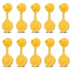 10 Pcs Yellow Fuel Gas Can Vent Cap Replacement For Plastic Gas Cans  Fuel Gas C