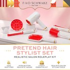 Fao Schwarz Pampered Play Hair Stylist Set  7-piece Pretend Accessory Kit