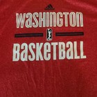 Adidas Climalite Mens Red Wnba Washington Mystic Basketball Shirt