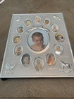 Picture Frame Baby s First Year Collage Silver 11   x9   