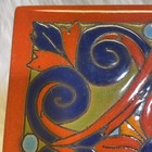 Catalina Art Pottery Red Clay Tile 6  X 6  Marked Read