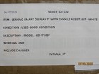 Lenovo Smart Display 7  W  Google Assistant - White  cd-17300f   dj670 