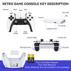 4k Hdmi Tv 40000  Video Game Stick Retro Gaming Console W  2 Wireless Controller