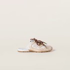 New Balance X Miu Miu 530 Sl Deco Calf Leather Mules 1