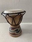 Djembe Drum Bongo African Aboriginal Dot Art Design-6    Height-rare
