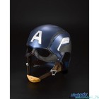 1 1 Helmet Marvel Captain America Hood Mask Genuine Collect Ornament Props Gift