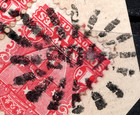 Nsw Numeral Postmark 509 Sun Rays Cancel On Coat Of Arms 1d Stamps