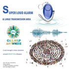 Keychain Personal Safety Alarm 130db Loud Siren Self Defense Mini Security Alert