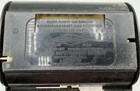 Vintage Gillette 195 Fatboy Adjustable Safety Razor Case Platinum Chrome Blades