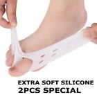 1 Pair Silicone Gel Bunion Toe Corrector Orthotics Straightener Separator Pain