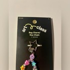 Art Class Beaded Bag Charm   Key Chain - Multicolor Nwt Backpack Creative Color