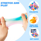 Slime Party Favors  24 Pack Galaxy Slime Ball - Stretchy  Non-sticky  Mess-free 