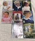 Vintage Creative Needle Magazine Lot Of 8 1990s Heirloom Sewing Smocking Pattern
