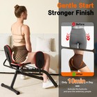 Ergolife Hip Abductor Machine For Home Gym  Adjustable 6 Levels Resistance In   