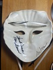 Vintage Porcelain ceramic New Orleans Mardi Gras Signed Lady Face Mask 7x5