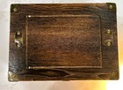 All Wood Box Metal Studded Corners New