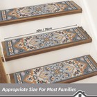 Stair Treads For Wooden Steps Non-slip Machine Washable Carpet Stair Treads 8   