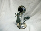 Nickel Western Electric Candlestick Telephone-- Working