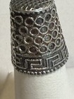 Vintage Sterling Silver Thimble