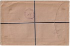 Sudan 1950 Airmail Set Official Registered First Day Cover Fdc Khartoum New York