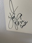 Signed Sheryl Swoops Black And White Photo Wnba Houston Comets Basketball