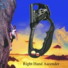 L r Hand Ascender Rock Climbing Tree Arborist Rappelling Gear Rope For 8 13mm