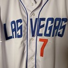 Rare Htf Las Vegas 51   s Jack Reinheimer Game Worn Milb Wilson Jersey Size 46