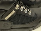 Timberland Field Boots Youth 12 5 Black Full Grain Leather Kids Hiking Outdoors