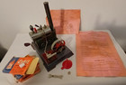 Vintage  wilesco  Steam Engine Model D5 - Original Accessories - Made In Germany