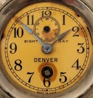 1920s Phinney-walker Eight Day Automobile Denver Clock - For Parts Or Repair