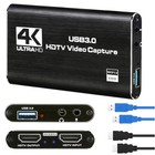 4k Capture Card Audio Video Usb 3 0 Hdmi Video Capture Device Full Hd Recording