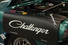 Dodge Challenger Logo 22  X 34  Fender Cover Gripper