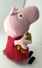 Peppa Pig With Teddy Bear Ty Beanie Babis Plush