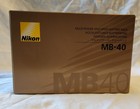 Nib Nikon Mb-40 Multi-power High Speed Battery Pack