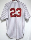 Vtg Maple Grove Crimson  23 Baseball Team Game Jersey 46 High School Minnesota