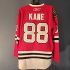 Chicago Blackhawks Jersey Patrick Kane  88 Mens Sz 48 Reebok Ccm Fight Strap
