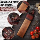 Freelander Japanese Style High Carbon Steel Machete With Red Sandalwood Ergon   