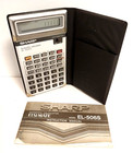 Sharp El-506s Vintage Scientific Calculator Works With Battery    Inst  Manual