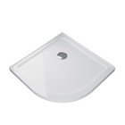 Sunny  38  D X 38  W X 3  H Shower Base Stainless Steel Drain Single Shower Pans
