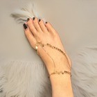 Gold Cable Chain Anklet Foot Bracelet With Round Coin Disc Charm Links