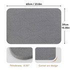 Stone Bath Mat  Diatomaceous Earth Shower Mat  Non-slip Super Absorbent Quick   