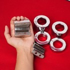 Men Ball Stretcher Weight Heavy Magnetic Stainless Steel Ball Stretching Weight