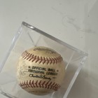 Rawlings Official National League Autographed Baseball Charles S  Feeney