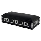 Deluxe Black Casket For Wwe   Aew Wrestling Action Figures  loose  No Base 